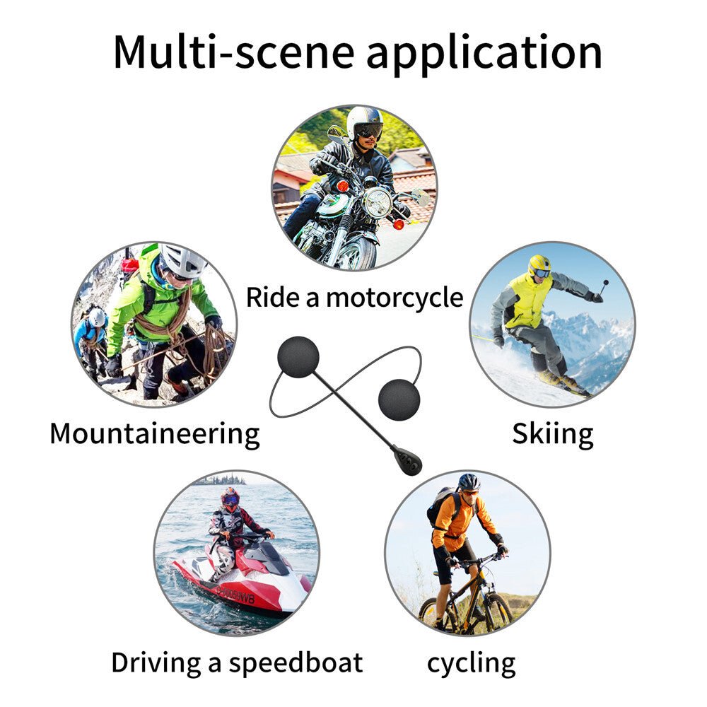 Audifonos bluetooth para moto - anacate