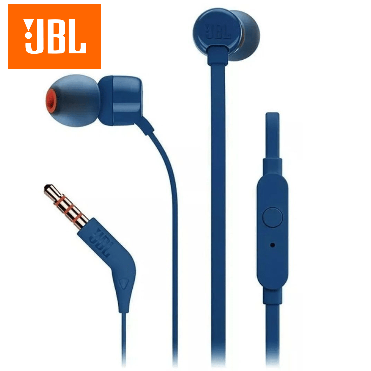 Audifonos con microfono T110 azules - anacate