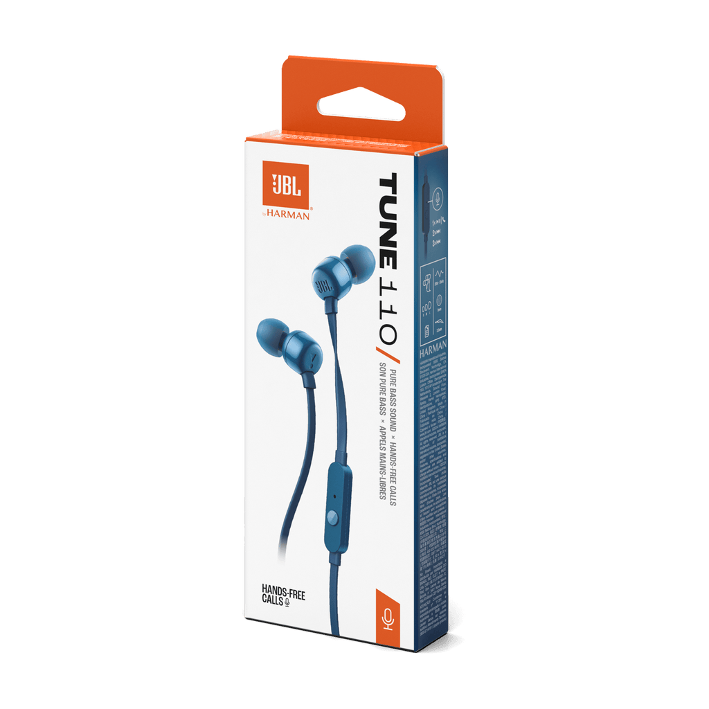 Audifonos con microfono T110 azules - anacate