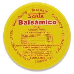 Pomada balsamica de mentol y eucalipto
