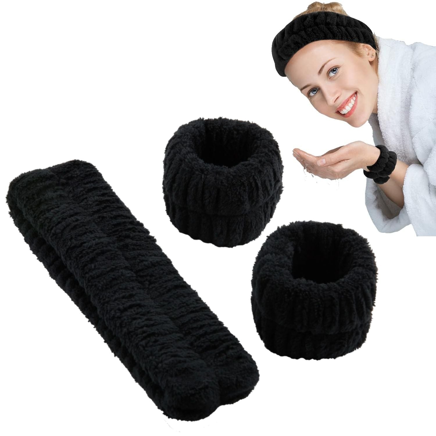 Bandas elasticas para cabeza y muÃƒÂ±ecas x3 - anacate