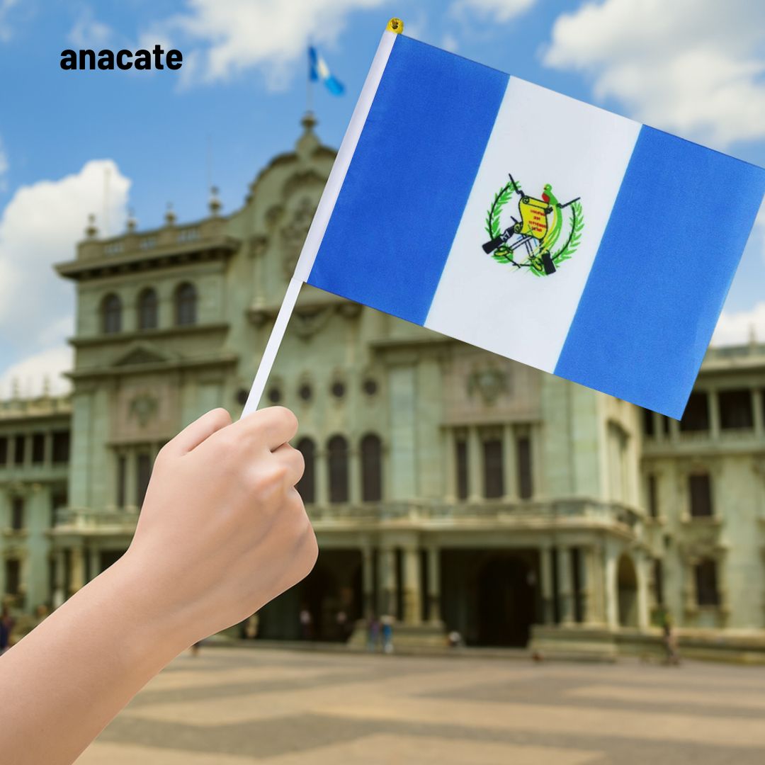 Bandera de Guatemala - anacate