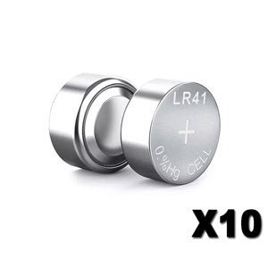 Baterias LR41 10 unidades - anacate