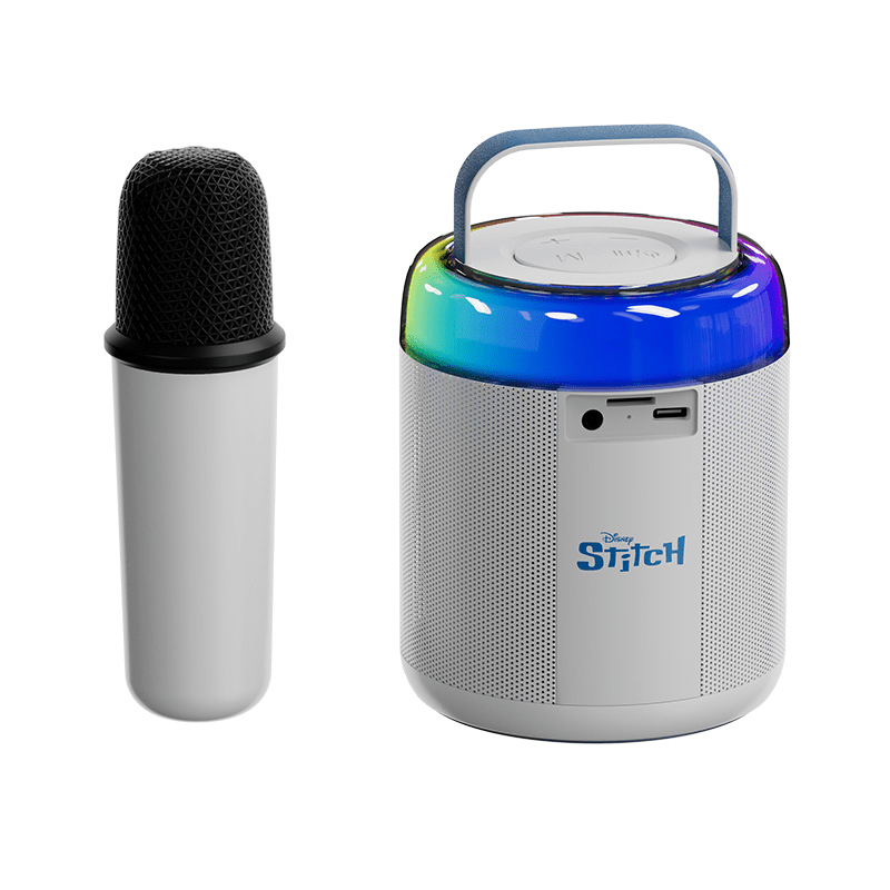 Bocina bluetooth 5W LED + Microfono para karaoke - anacate