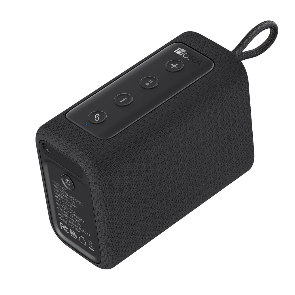 Bocina bluetooth negra 7W - anacate