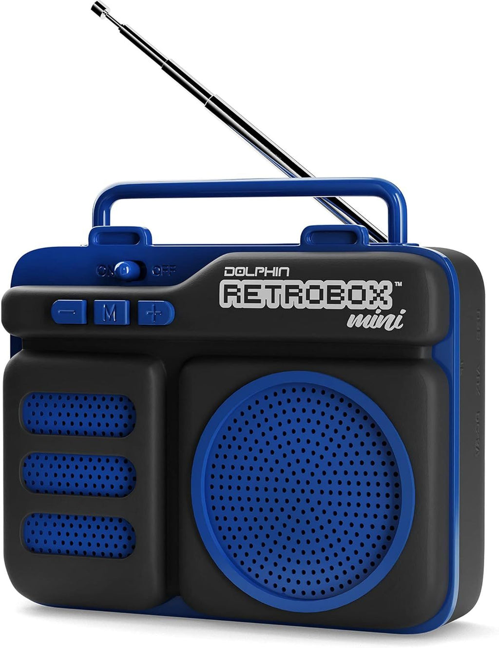 Bocina bluetooth retro con antena FM - anacate