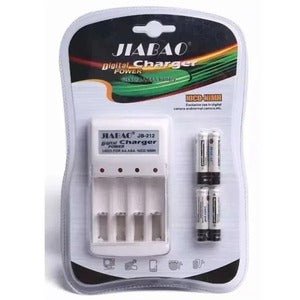 Cargador de baterias + 4 baterias AAA - anacate