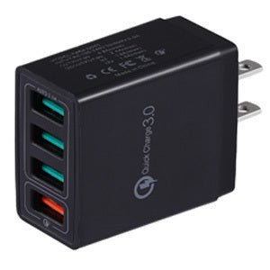 Cargador USB carga rapida 4 puertos - anacate