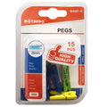 Clips de madera 15 piezas - anacate