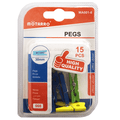 Clips de madera 15 piezas - anacate