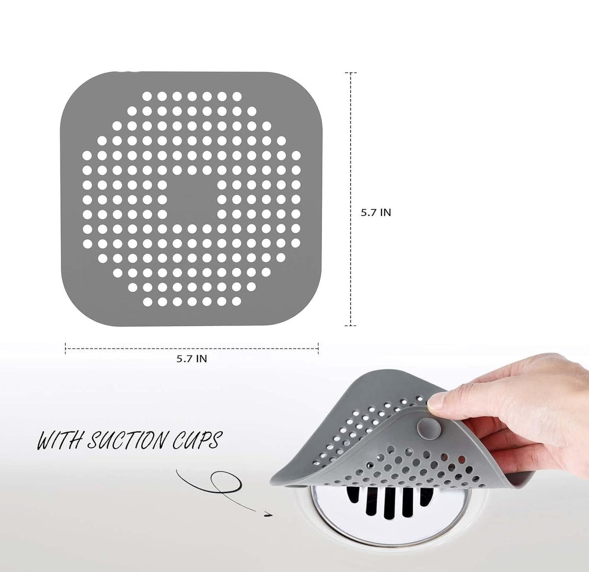Cobertor de silicon para la ducha - anacate