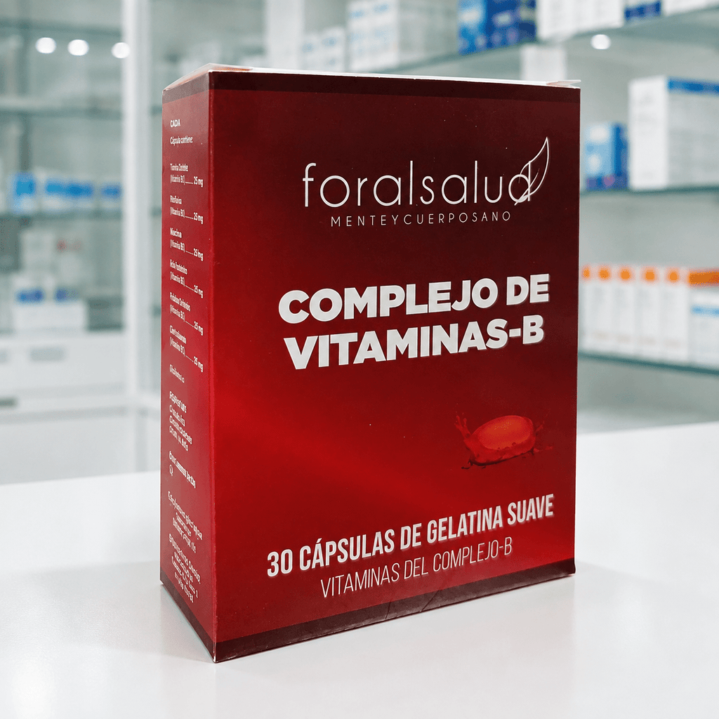 Complejo B 30 capsulas gel - anacate