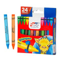 Crayones de cera 24 colores - anacate