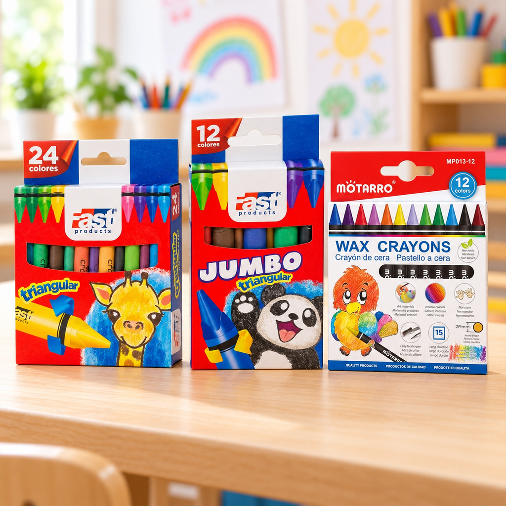 Crayones de cera - anacate