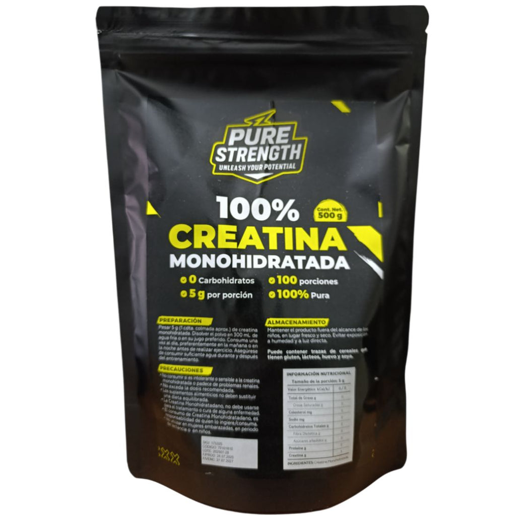Creatina Monohidratada 500gr - anacate
