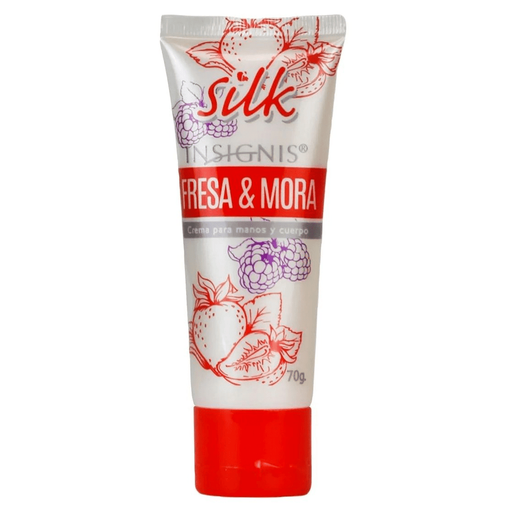 Crema de manos fresa y mora 70g - anacate