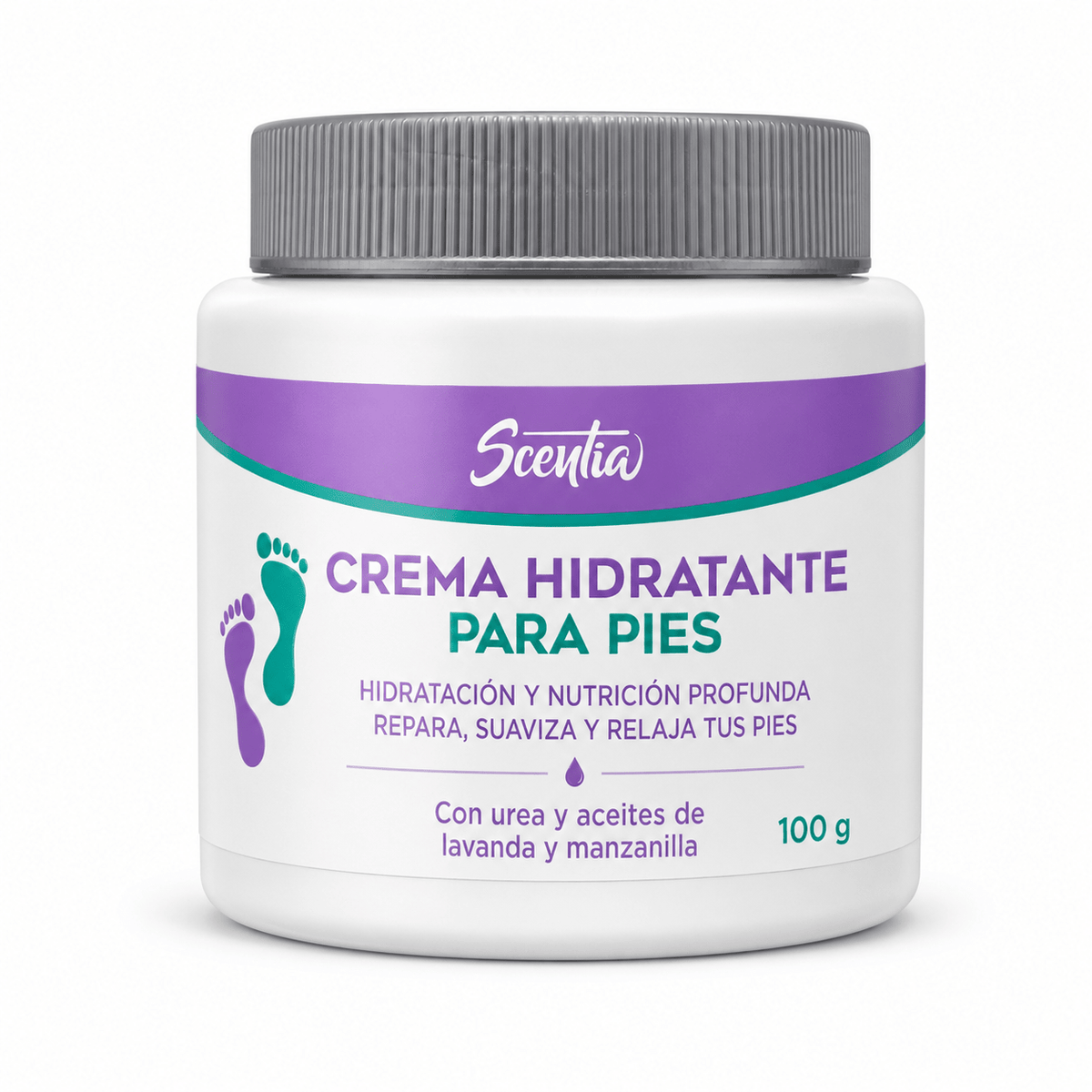 Crema hidratante para pies 100g - anacate