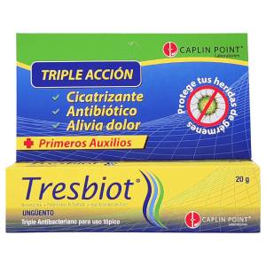 Crema para heridas antibacteriana triple - anacate