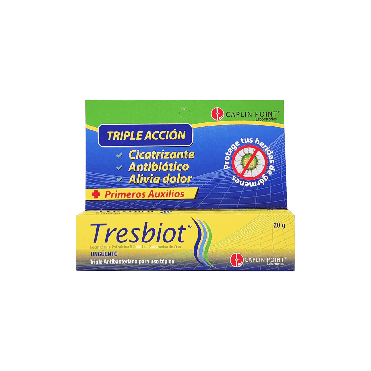 Crema para heridas antibacteriana triple - anacate