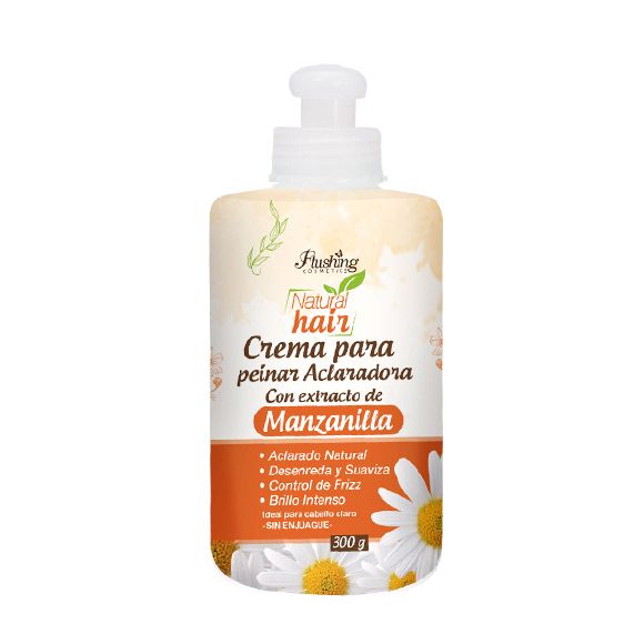 Crema para peinar aclaradora manzanilla 300g - anacate