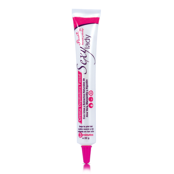 Crema depiladora facial 22g
