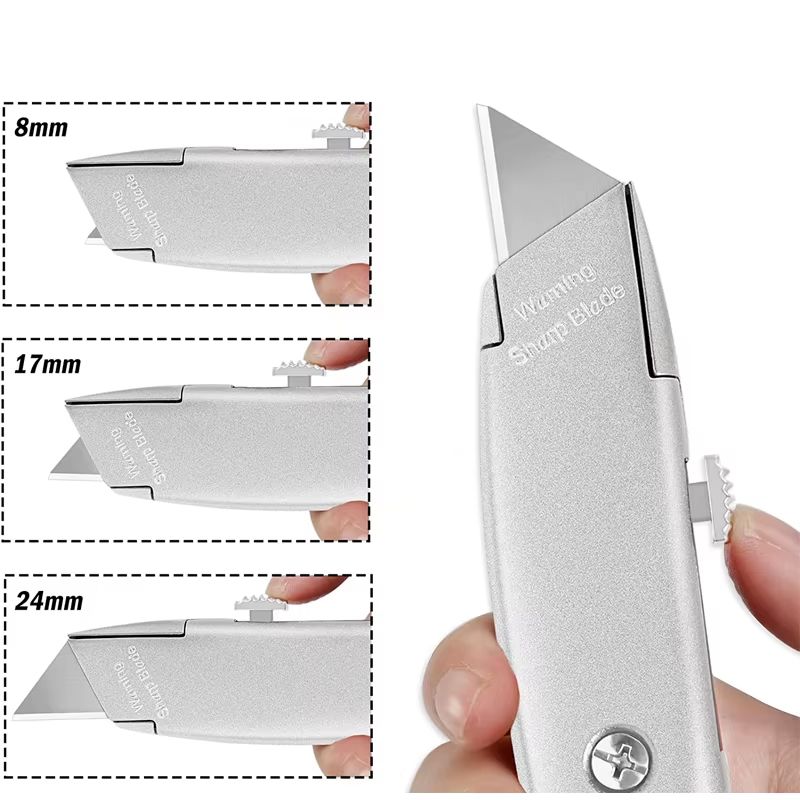 Cuchilla de aluminio de doble cara - anacate