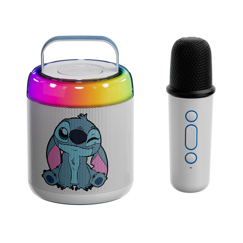 Bocina bluetooth 5W LED + Microfono para karaoke