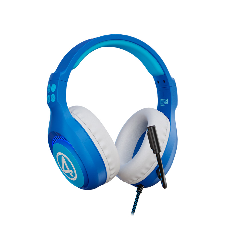 Audifonos gaming con luz LED 4 fantasticos