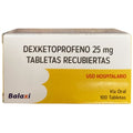 Dexketoprofeno 25mg blister x10 - anacate