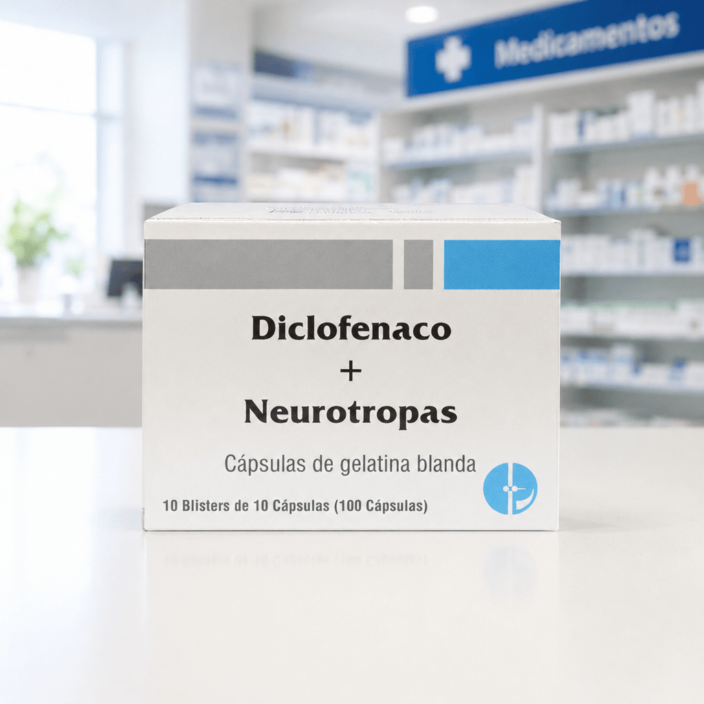 Diclofenaco + Neurotropas blister gel x10 - anacate