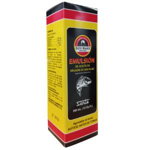 Emulsion de higado de bacalao 12 Onzas - anacate