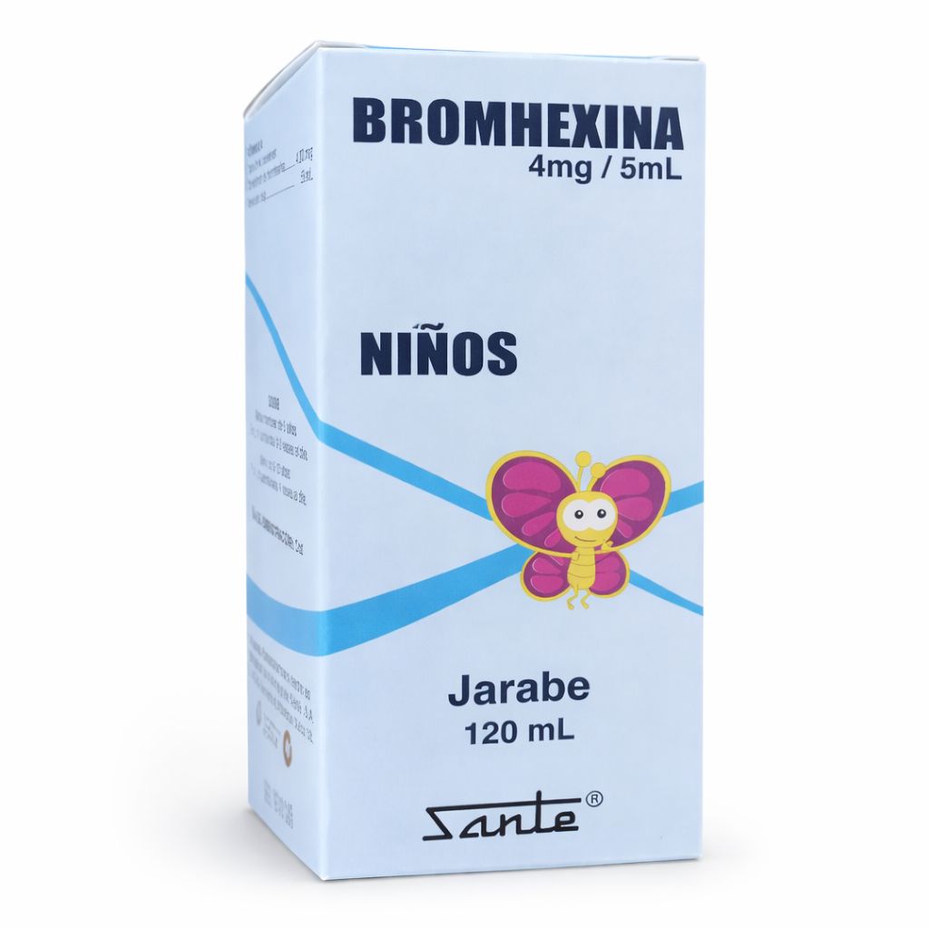 Expectorante jarabe bromhexina 4 oz - anacate