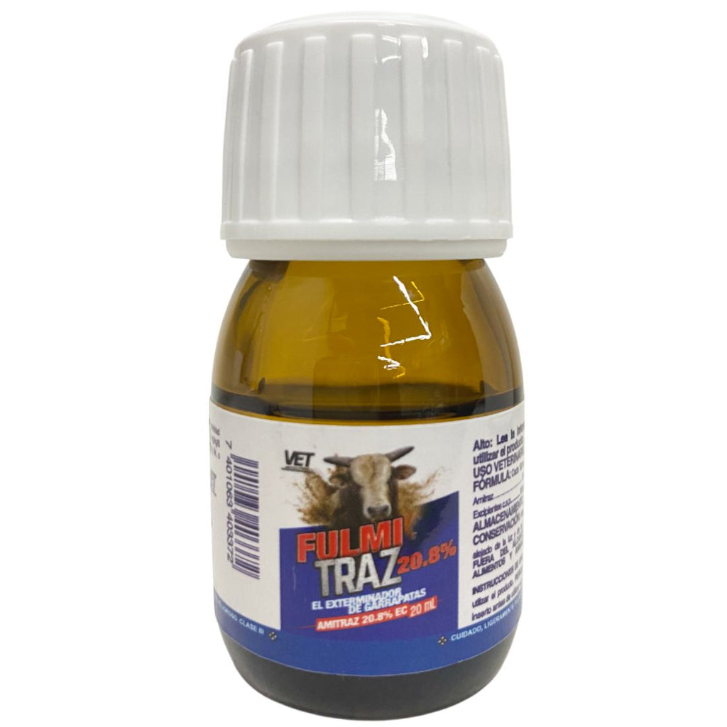 Exterminador de garrapatas amitraz 20ml - anacate