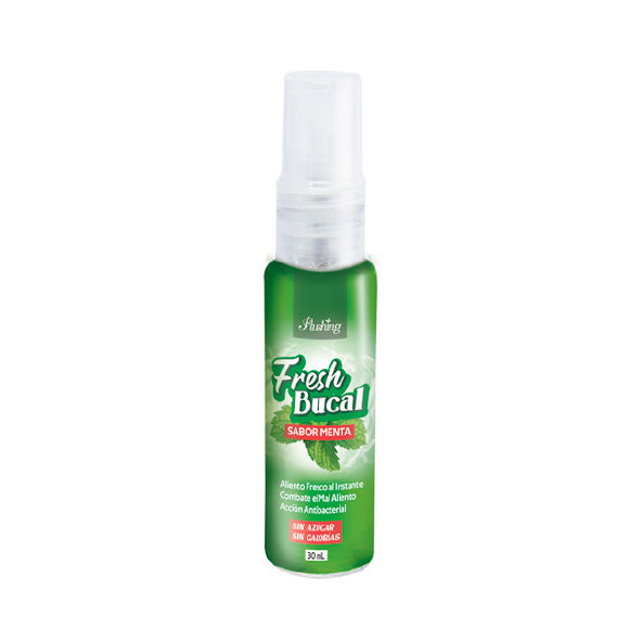 Enjuague bucal portatil sabor menta 30ml