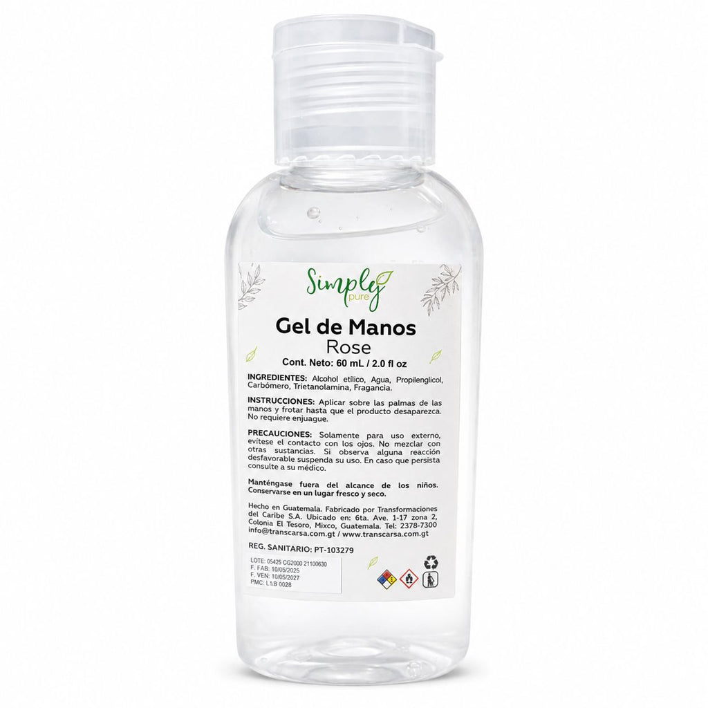 Gel de manos portatil 60ml - anacate