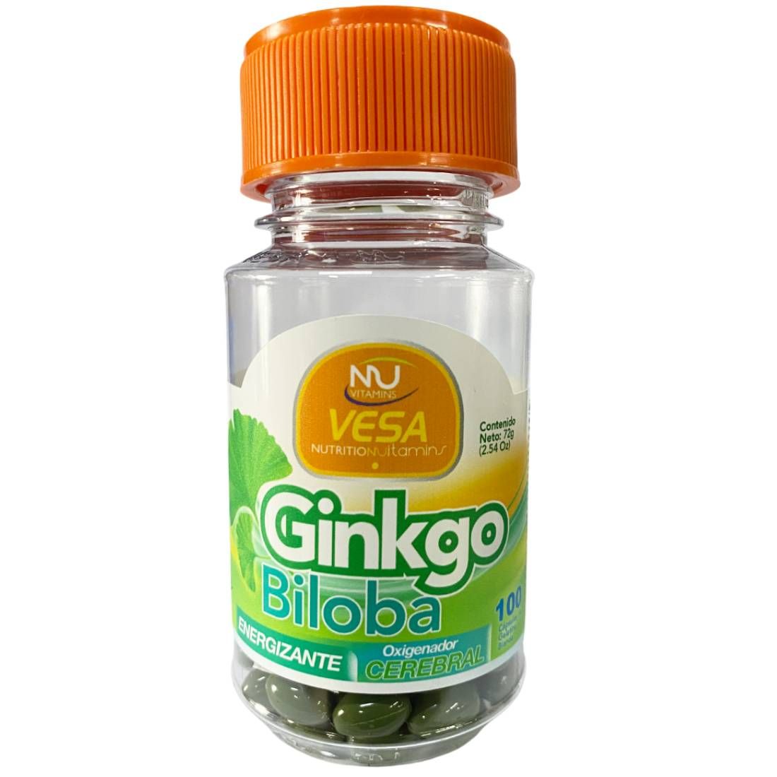 Ginko biloba 500mg 100 capsulas - anacate