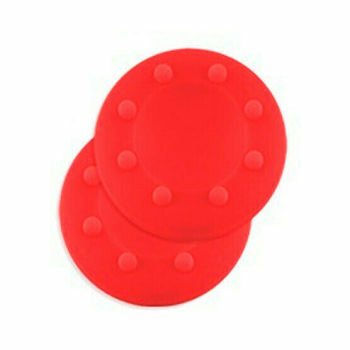 Gomitas para control PS4 1 par rojo - anacate