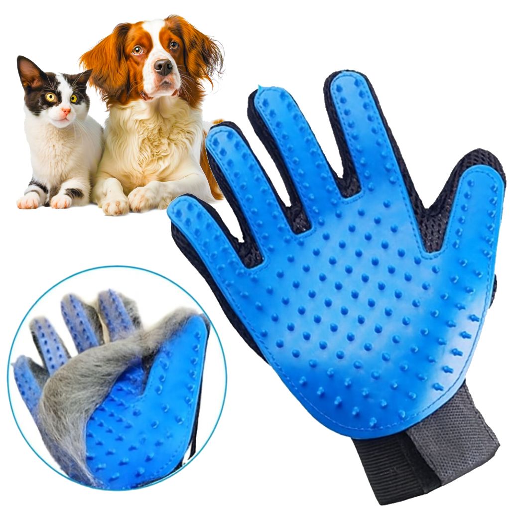 Guante con cepillo para mascota - anacate