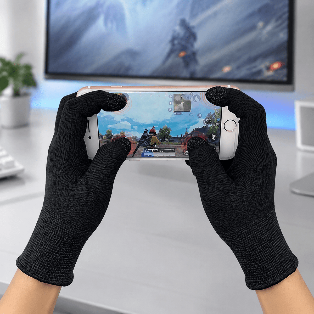Guantes para gamer 1 par - anacate