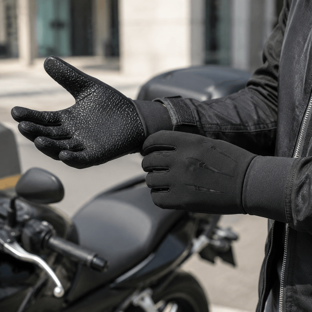 Guantes touch para moto 1 par talla M - anacate