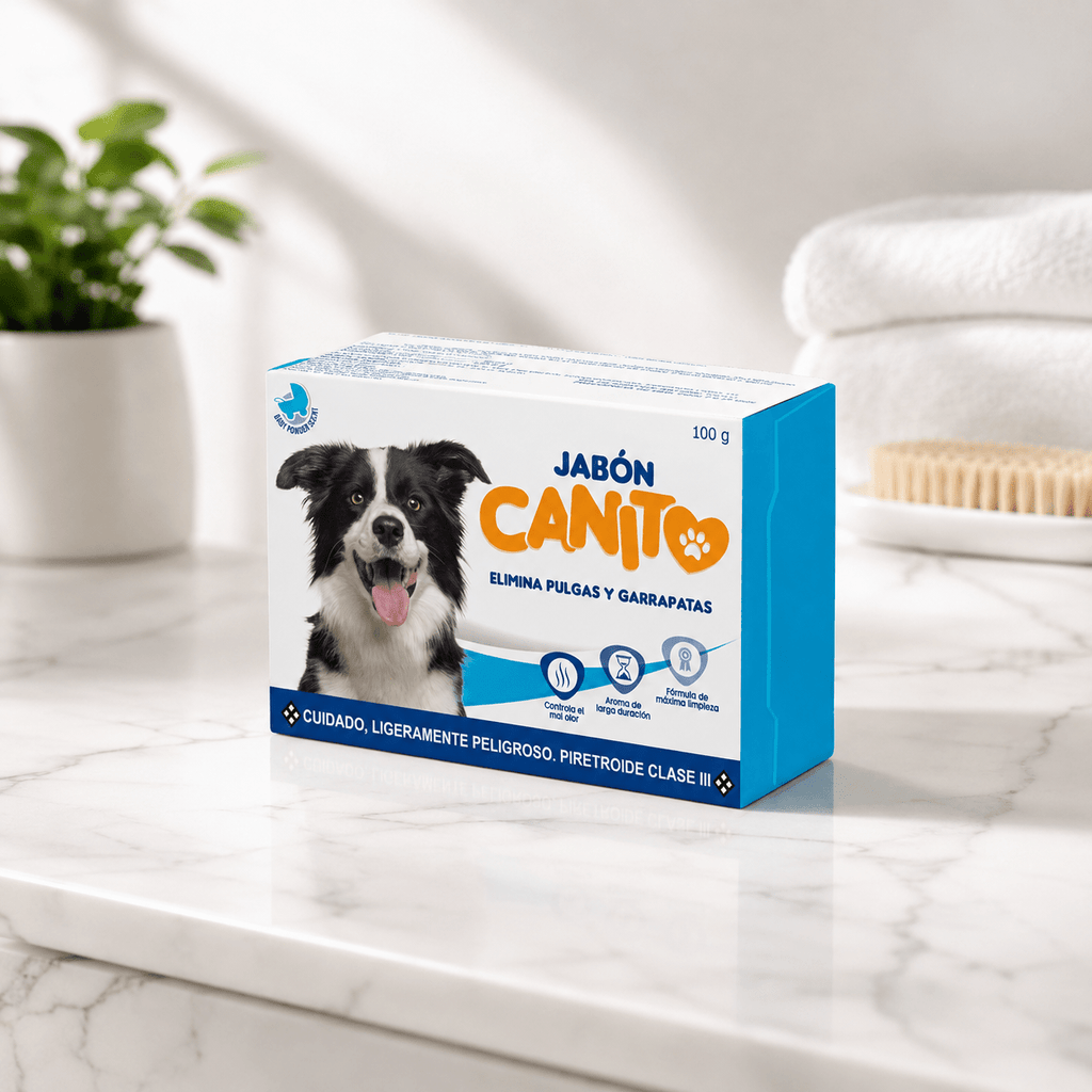 Jabon para pulgas y garrapatas 100grs - anacate
