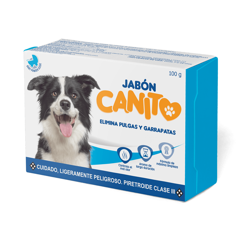 Jabon para pulgas y garrapatas 100grs - anacate