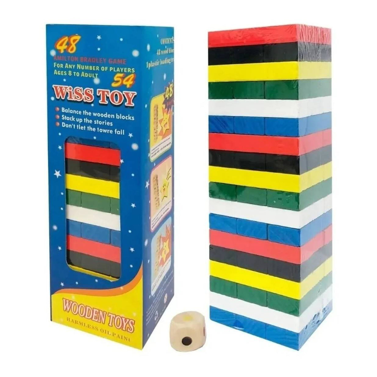 Jenga de 55 piezas - anacate