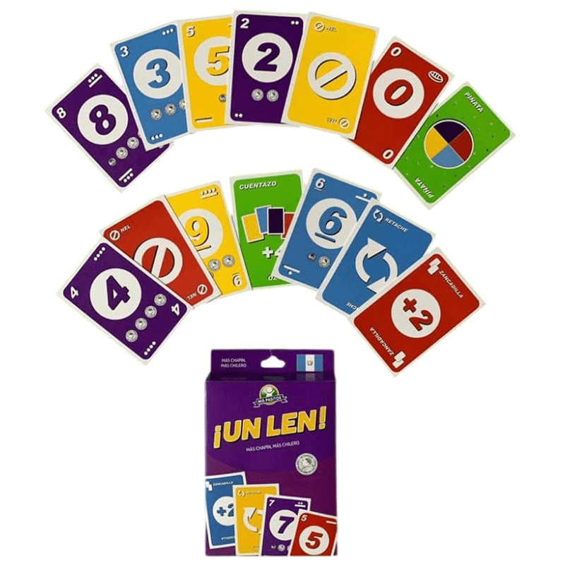 Juego de mesa un len 108 cartas - anacate