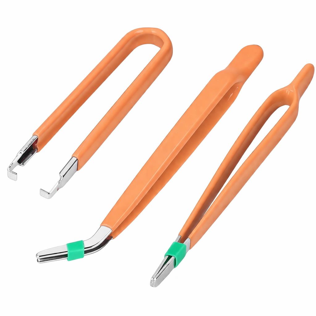 Kit de pinzas de precision 7 unidades - anacate