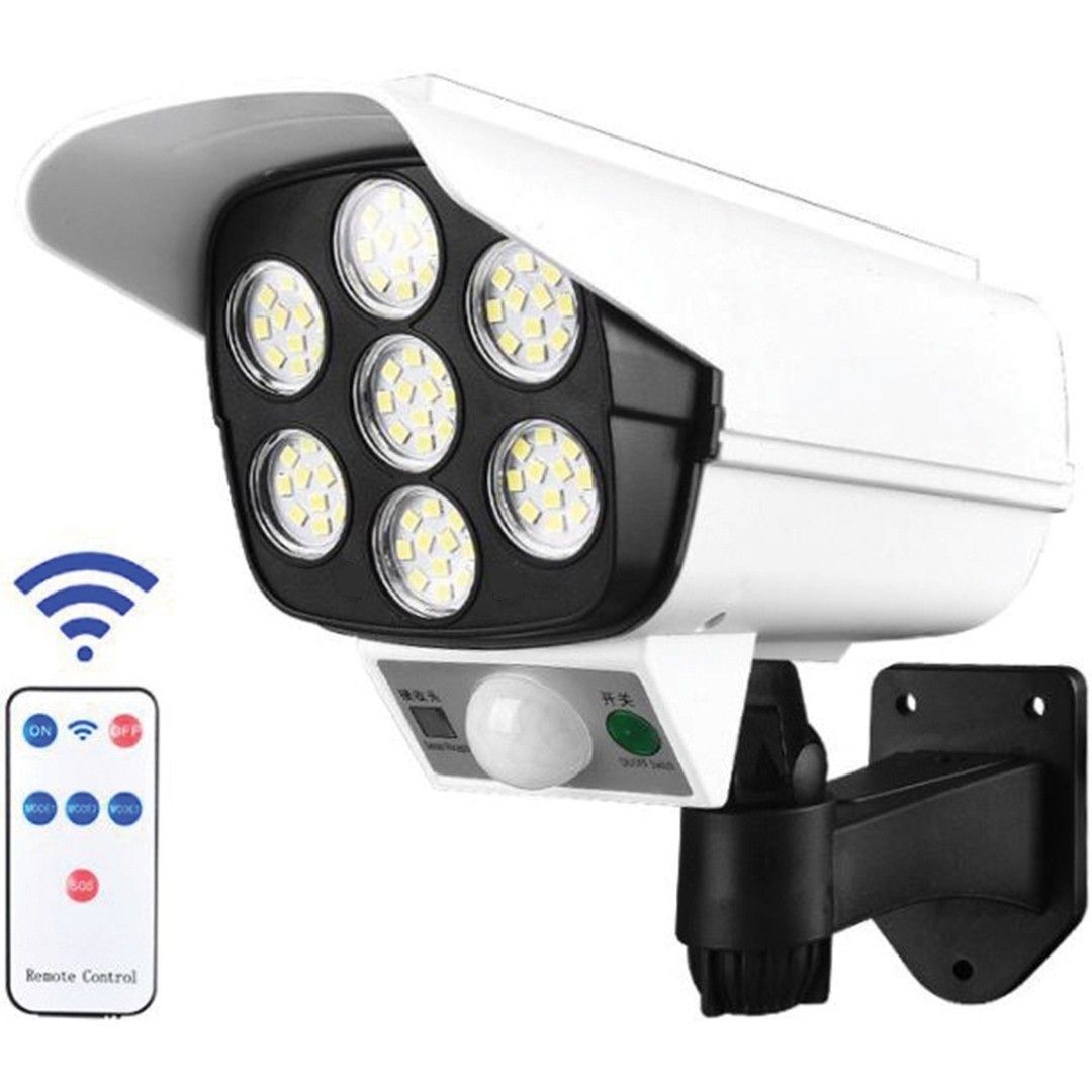Lampara Solar 77 LED + control - anacate