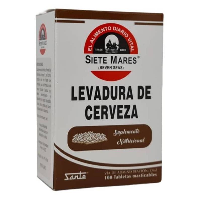 Levadura 100 tabletas masticables - anacate