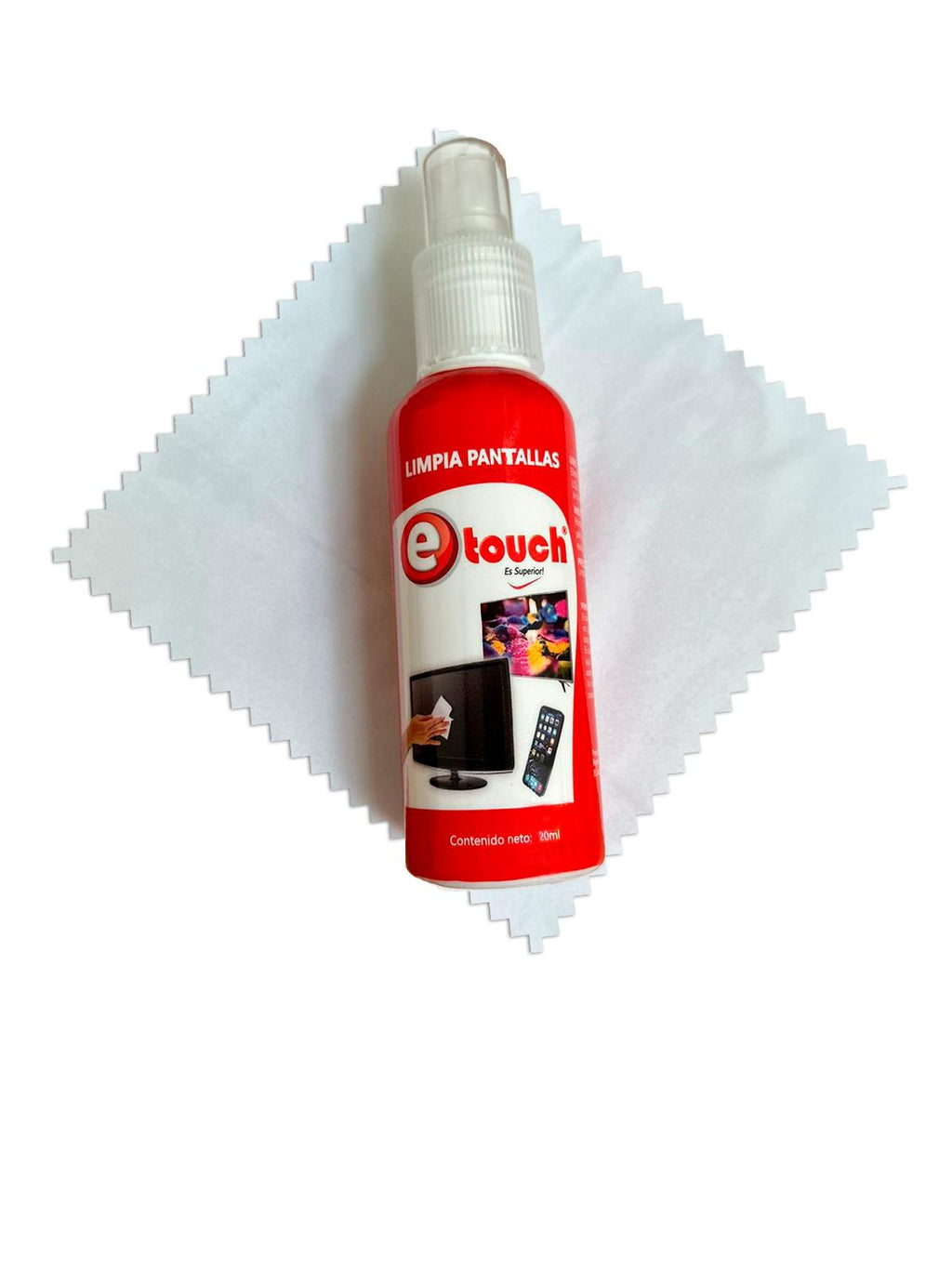 Limpia pantallas 120ml +tela - anacate