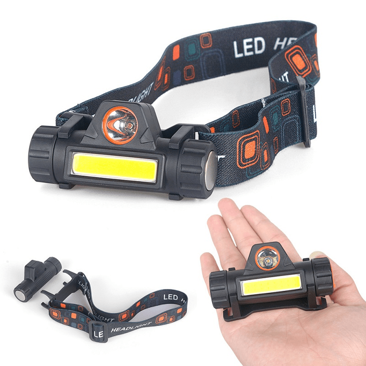 Linterna LEDx2 recargable de cabeza - anacate