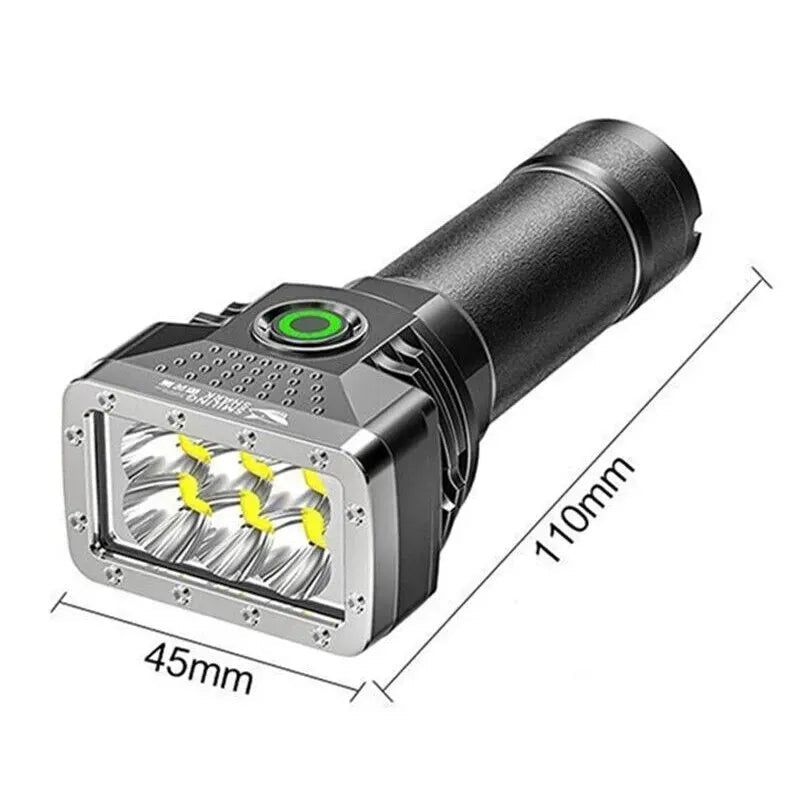 Linterna recargable 6 LED - anacate